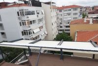 Teras  motorlu tente sistemi 