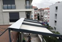Teras  motorlu tente sistemi 