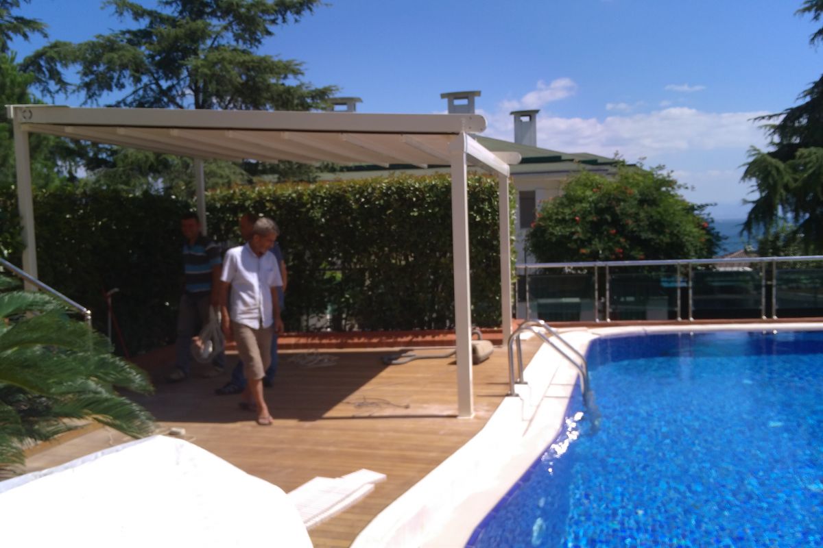 Pergola Motorlu Tente Sistemi